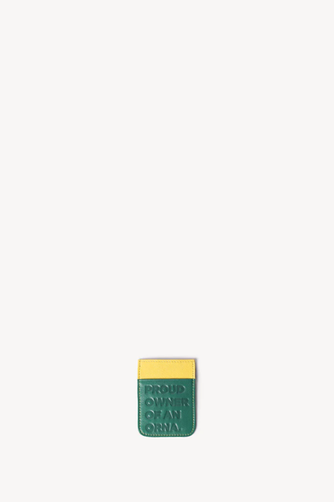 Porta Cartão ORNA | Verde e Amarelo