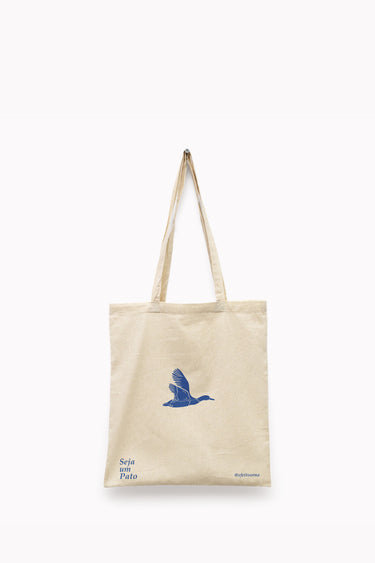 Ecobag Livro "Seja Um Pato"